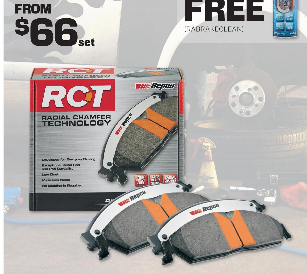 Repco RCT Brake Pads