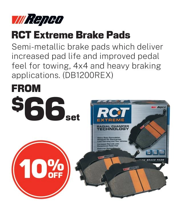 Repco RCT Extreme Brake Pads