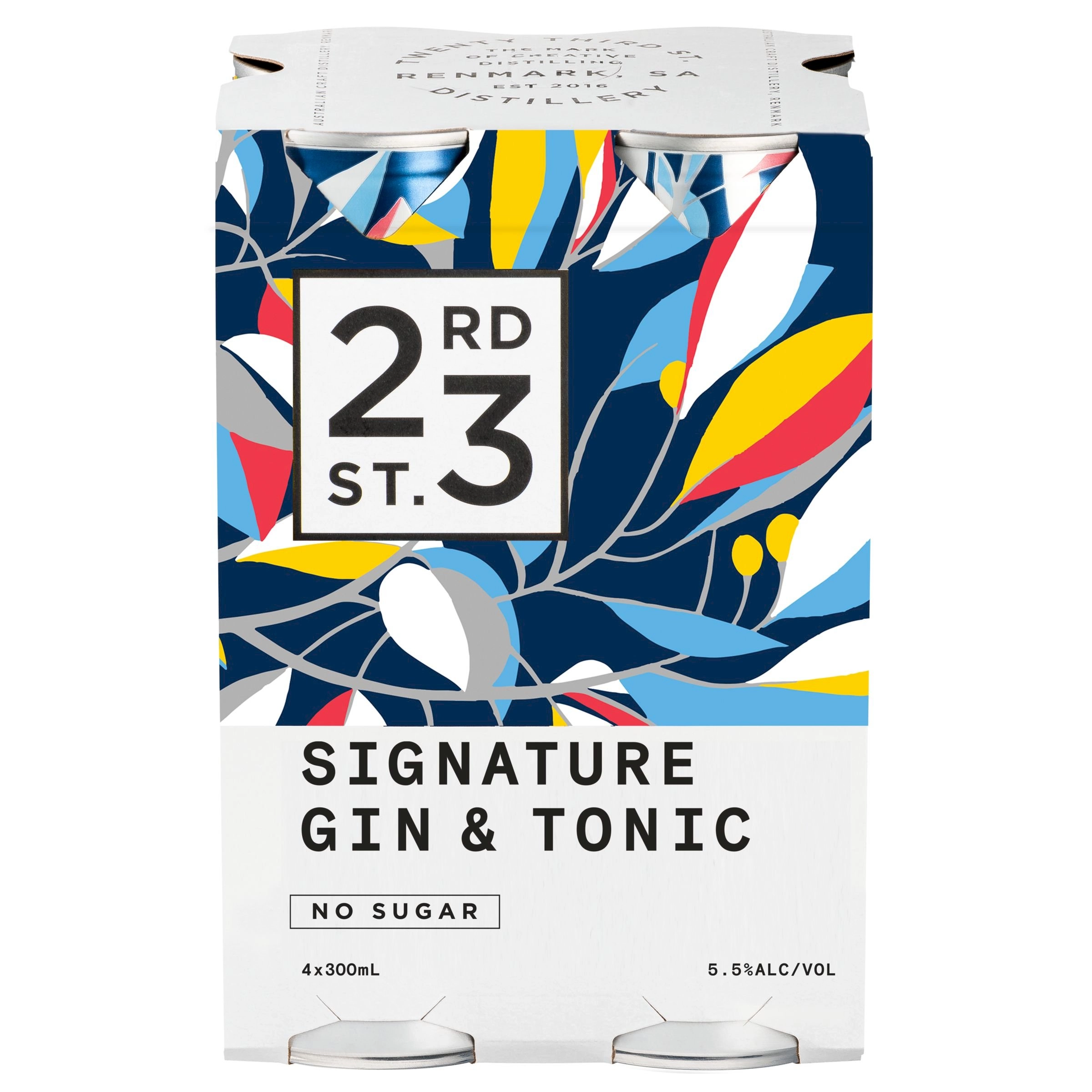 23rd Street Signature Gin & Tonic Can 300ml