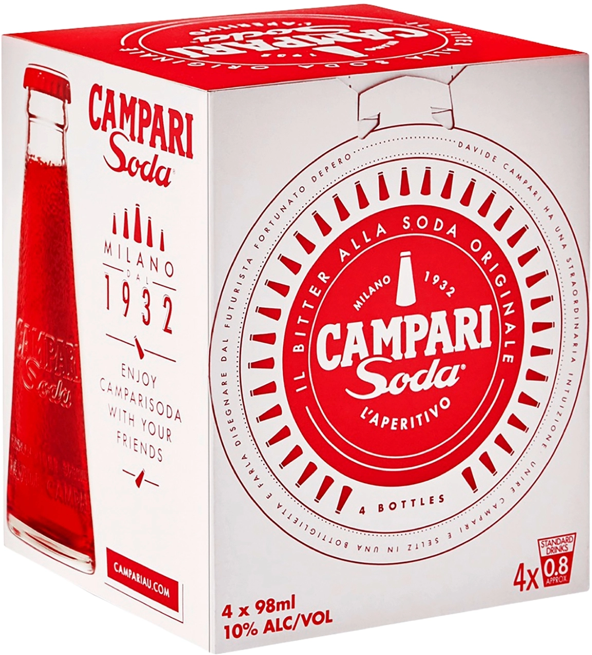 Campari Soda Bottle 98ml