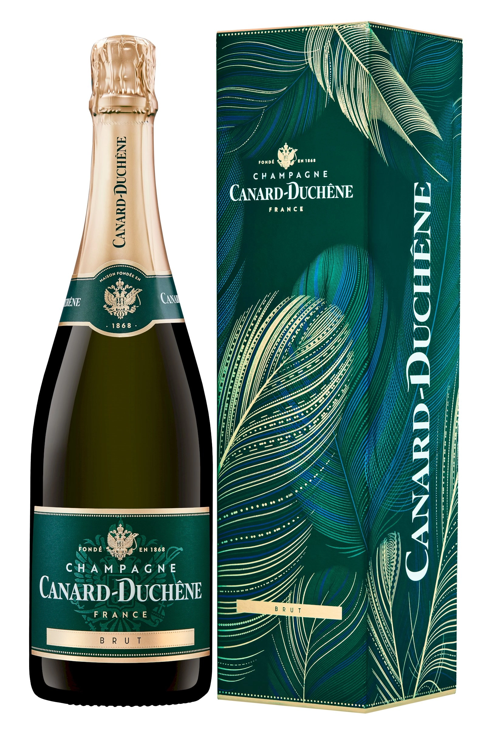 Canard Duchene Brut NV Champagne Gift Box 750mL