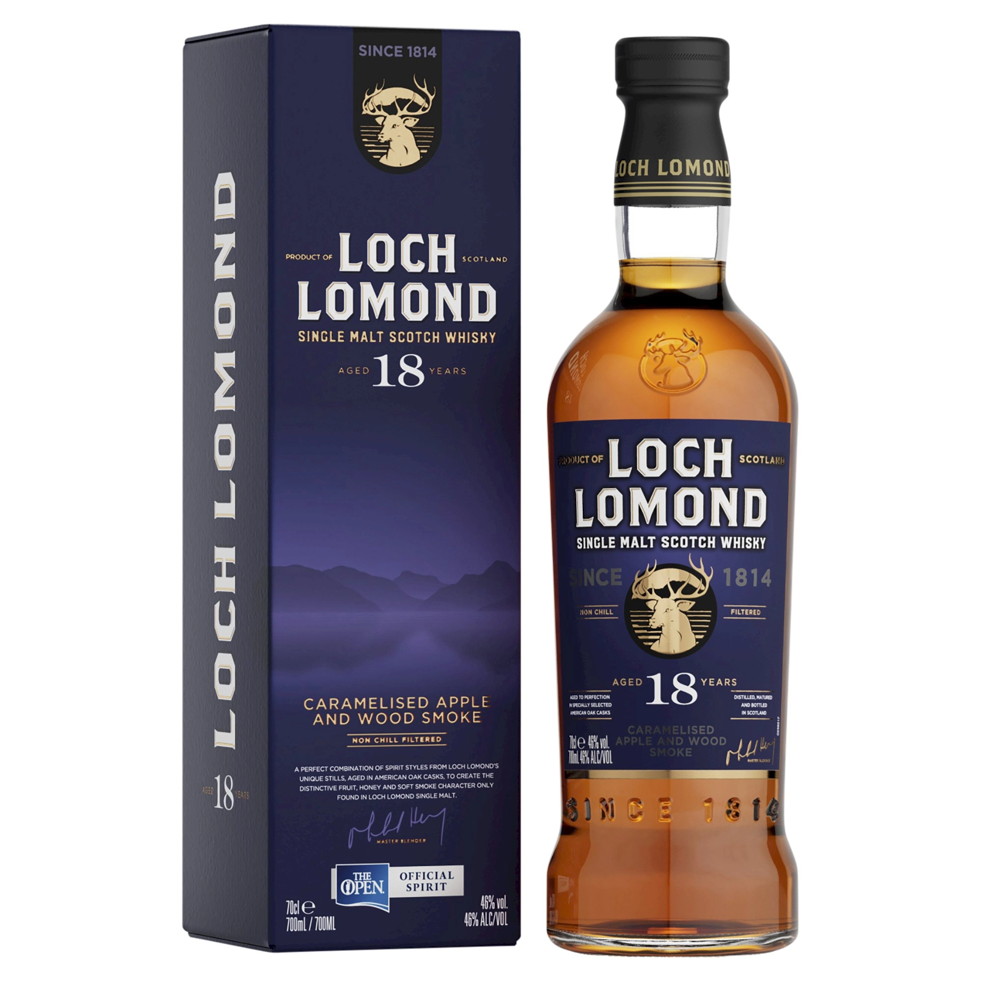 Loch Lomond 18 YO Single Malt Scotch Whisky 700ml