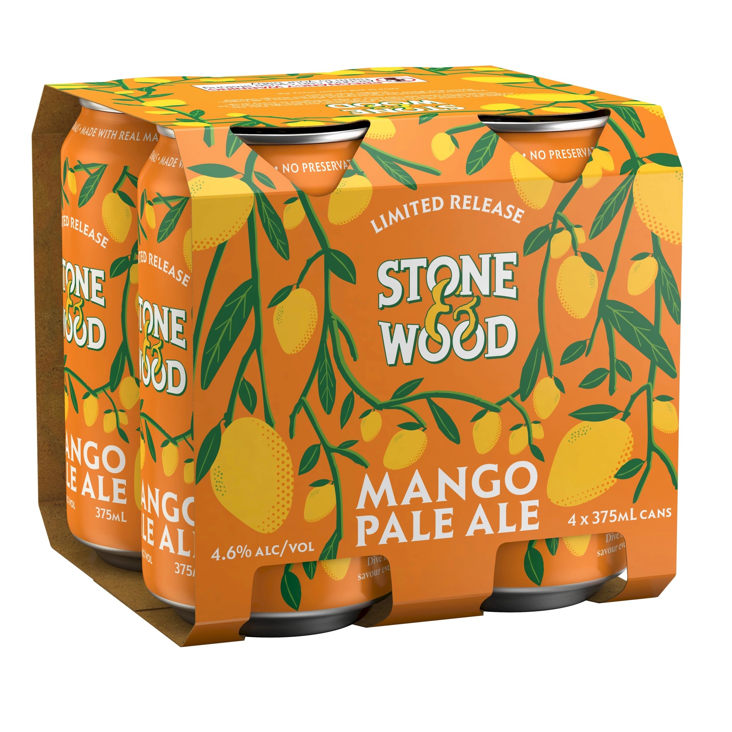 Stone & Wood Mango Pale Ale Can 375mL