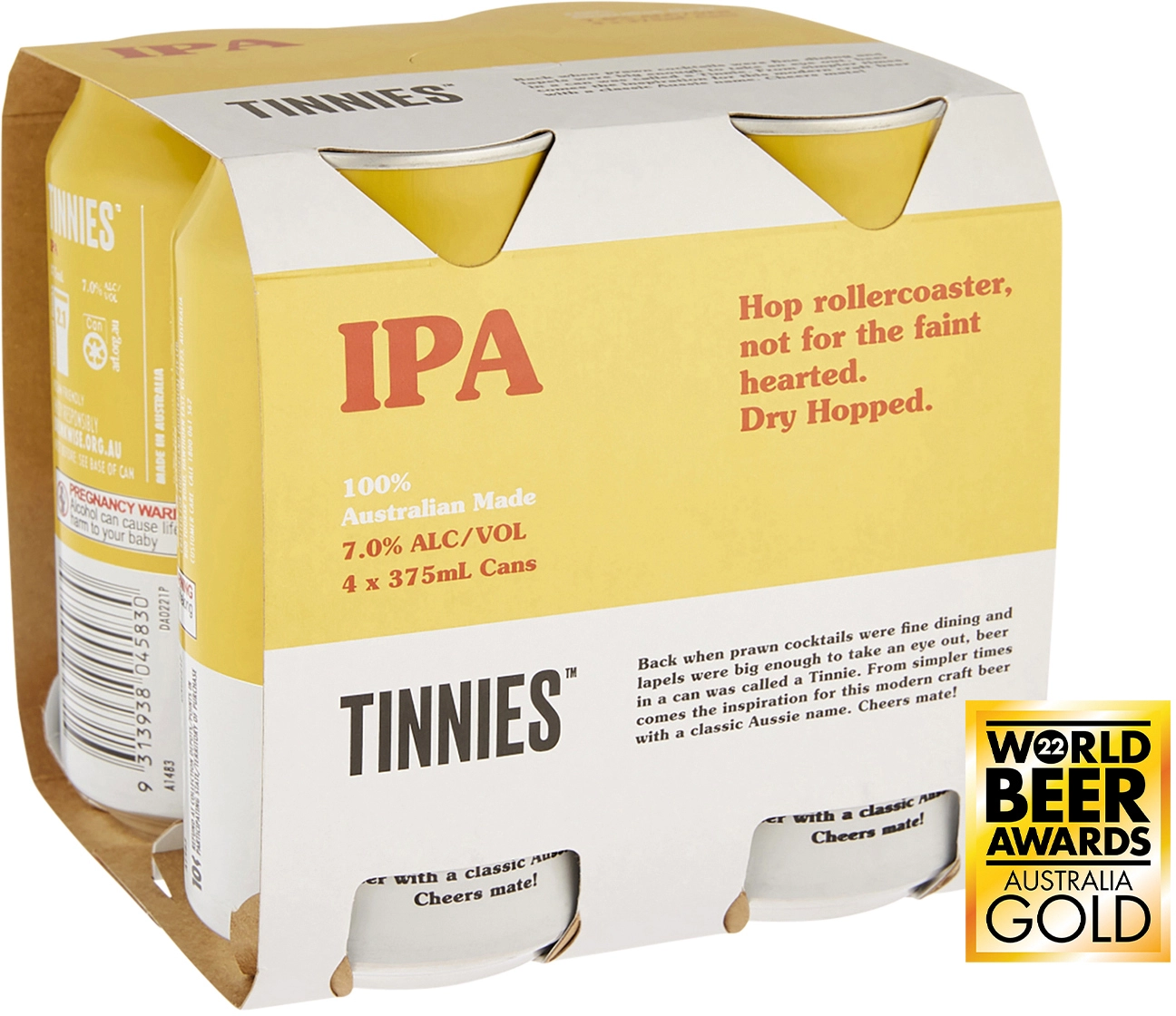 Tinnies IPA Can 375ml