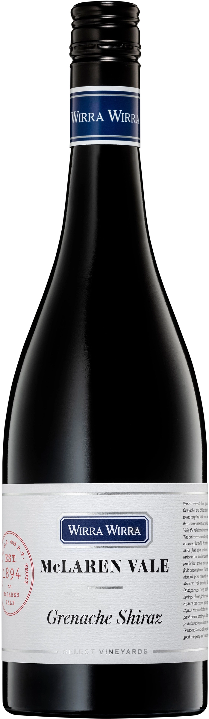 Wirra Wirra McLaren Vale Grenache Shiraz 750ml