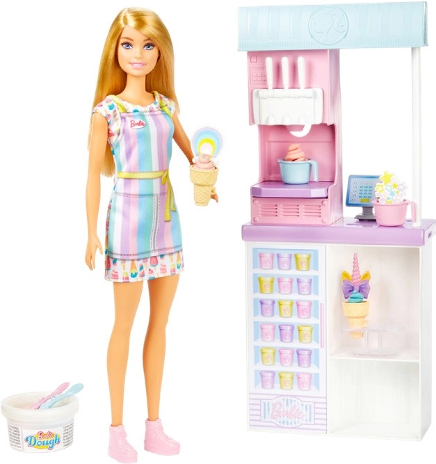 Barbie Ice Cream Shop Playset