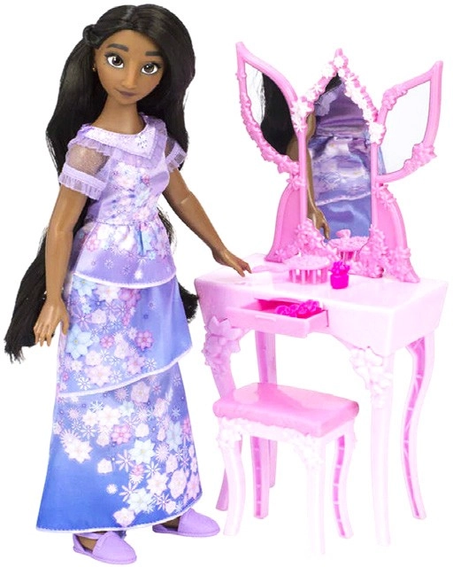 Disney Encanto Isabela Fashion Doll & Flower Vanity