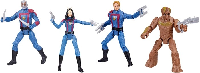 Marvel Studios Guardians of the Galaxy Vol. 3 4-inch Action Figures - Assorted