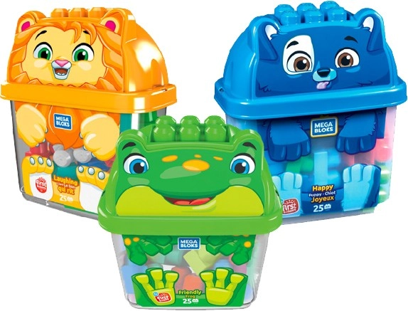 Mega Blocks Animal Buckets | GCT46