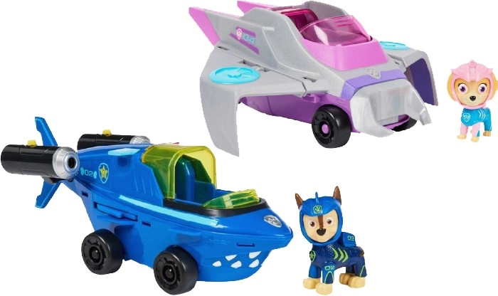 Paw Patrol Aqua Marshall Themed Vehicles - Assorted