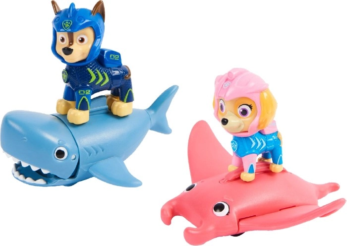 Paw Patrol Aqua Pups Themed Figures - Assorted