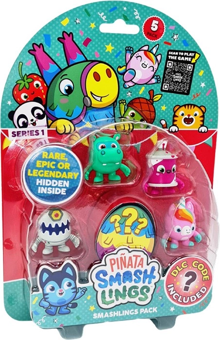 Piñata Smashlings 5 Pack Figure Pack - Assorted