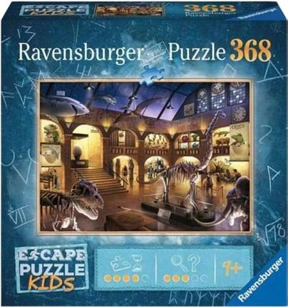 Ravensburger Escape Kids Museum Mysteries Puzzle 368 Piece