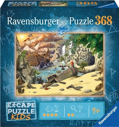 Ravensburger Escape Kids Puzzle Pirate's Peril Puzzle 368 Piece