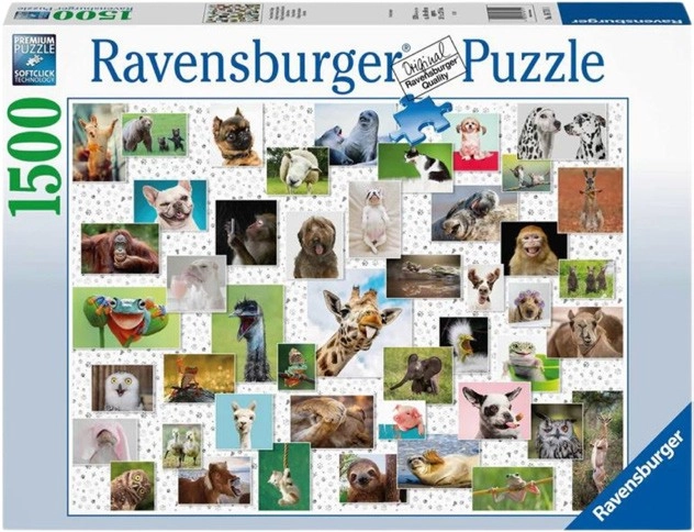 Ravensburger Funny Animals Puzzle 1500 Pieces