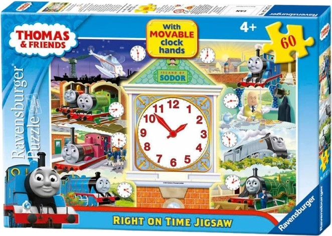 Ravensburger Thomas the Tank Engine Thomas & Friends Jigsaw Clock