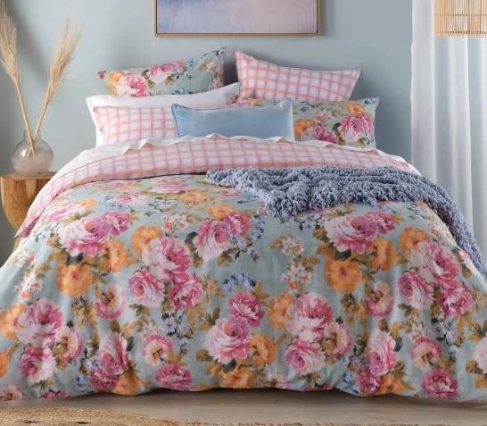 KOO Clarissa Printed Quilt Cover Set