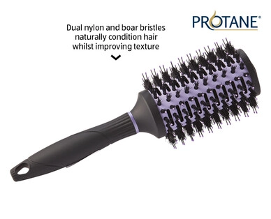 Hairbrush with Boar and Nylon Bristles