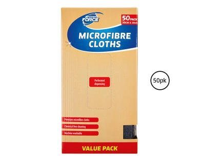 Microfibre Cloths 50pk