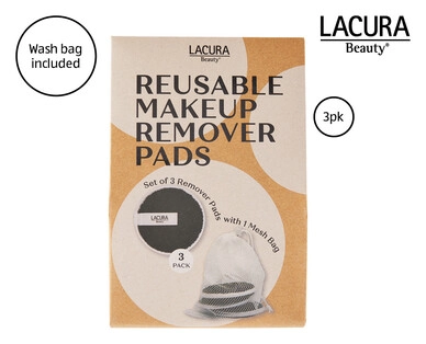 Reusable Make Up Remover Pads 3pk