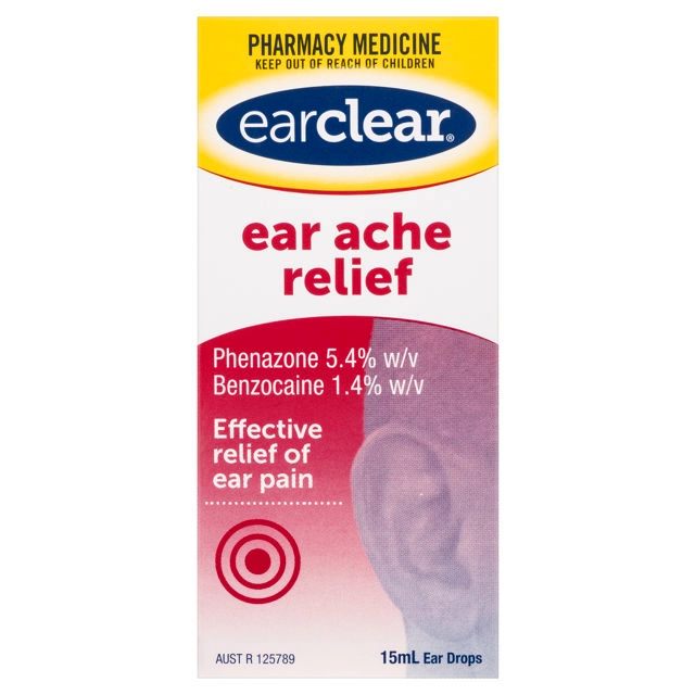 Ear Clear Ear Ache Relief 15ml