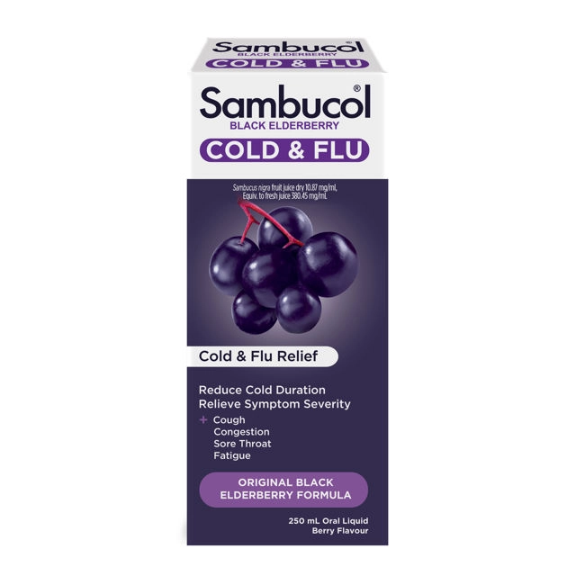 Sambucol Cold & Flu Liquid 250ml