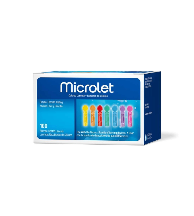 Ascensia Microlet Lancets 100 pack