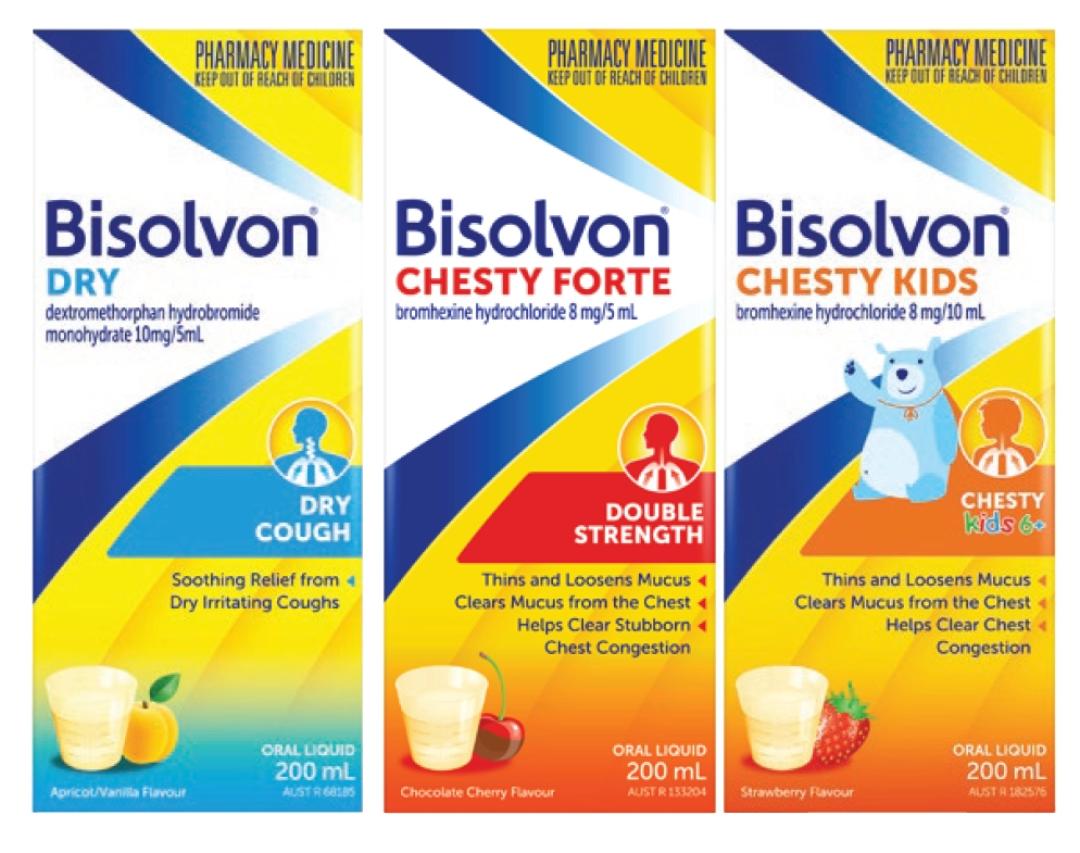 Bisolvon Selected Range