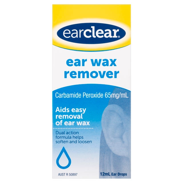 Ear Clear Ear Wax Remover Drops 12ml