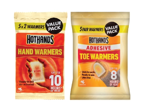 Hot Hands Hand or Toe Warmers 5 Pair Pack