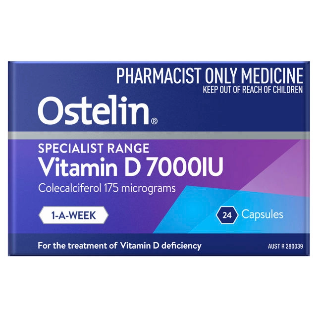 Ostelin Specialist Range Vitamin D 7000IU 24 capsules