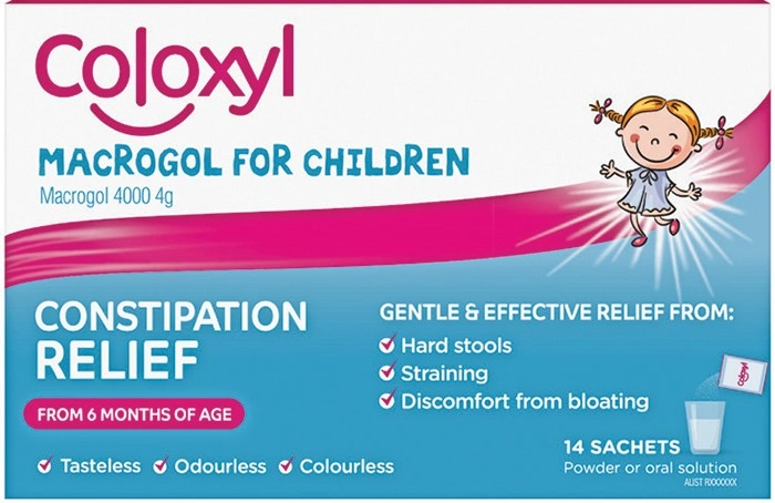 Coloxyl Macrogol for Children 14 Sachets