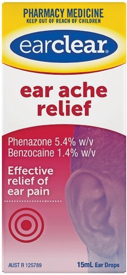 EarClear Ear Ache Relief 15mL