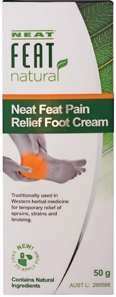 Neat Feat Natural Pain Relief Foot Cream 50g