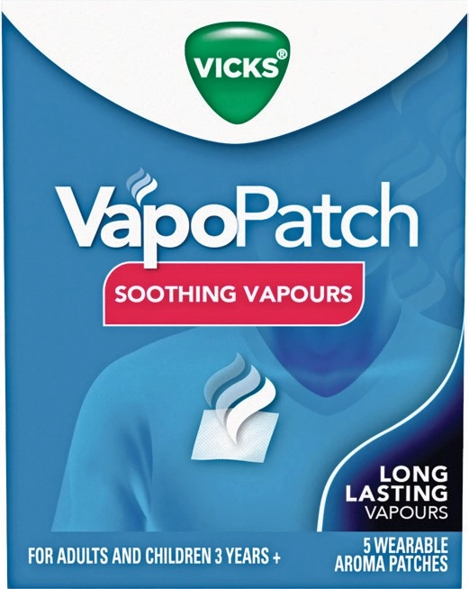 NEW Vicks VapoPatch 5 Patches