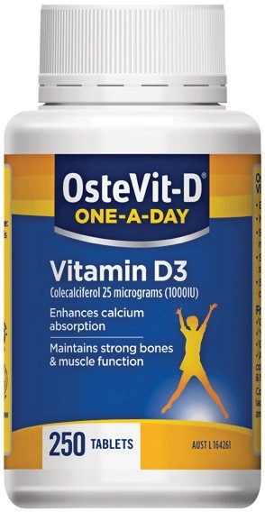 OsteVit-D One-A-Day Vitamin D3 250 Tablets