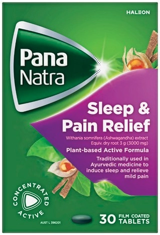 PanaNatra Sleep & Pain Relief 30 Tablets