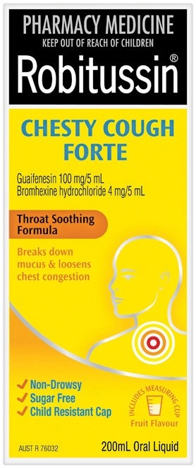 Robitussin Chesty Cough Forte 200mL