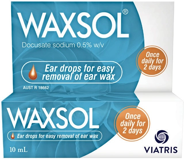 Waxsol Ear Drops 10mL