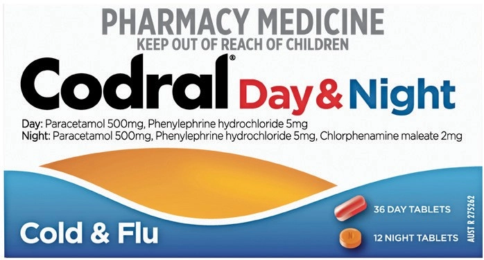 Codral Day & Night Cold & Flu 48 Tablets