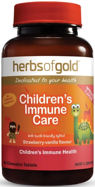 Herbs of Gold Children's Immune Care 60 Chewable Tablets