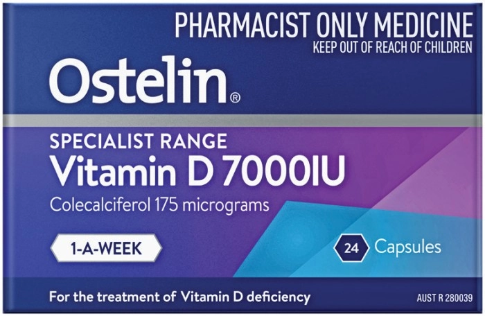 Ostelin Vitamin D 7000IU 24 Capsules