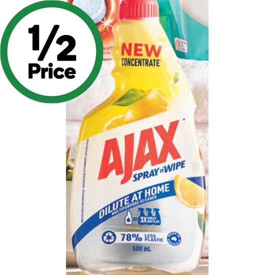 Ajax Spray N’ Wipe Concentrate 500ml