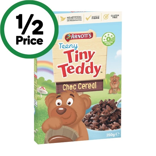 Arnott’s Teeny Tiny Teddy Cereal 350g