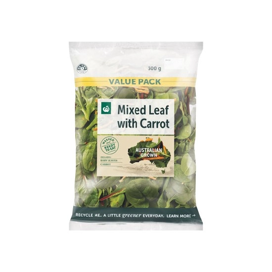 Australian Baby Leaf Mix with Carrot 300g