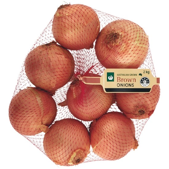 Australian Brown Onions 2 kg Pack