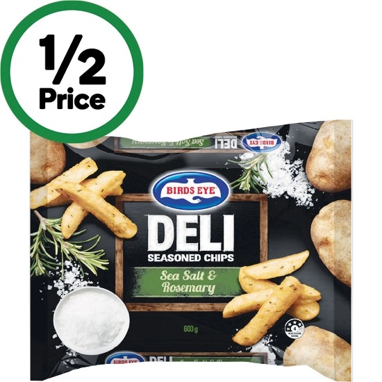 Birds Eye Deli Chips 600g – From the Freezer