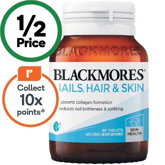 Blackmores Nails, Hair & Skin Tablets Pk 60~