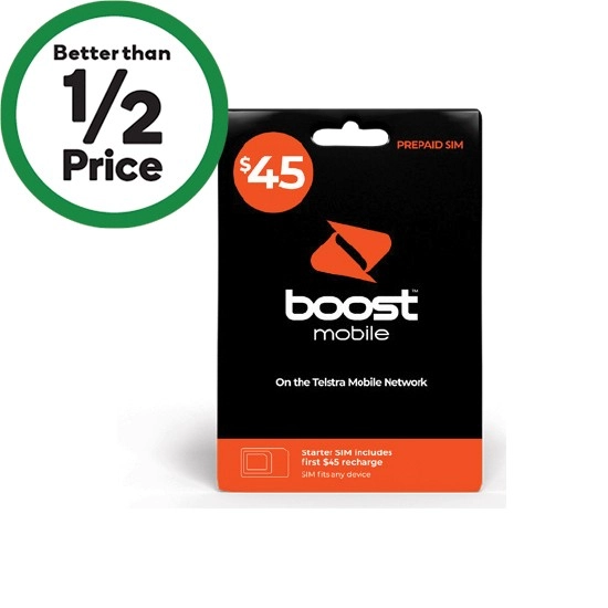 Boost Starter Pack $45‡