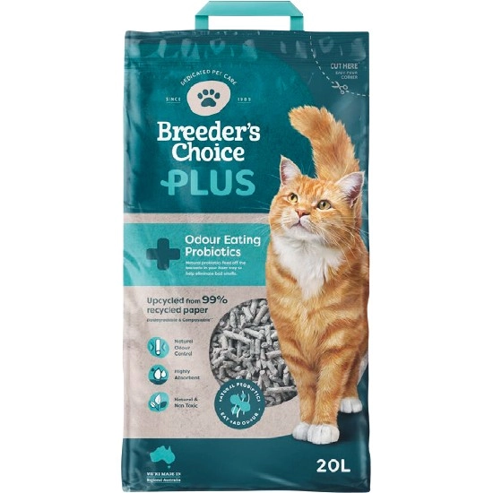 Breeders Choice Plus Cat Litter 20 litre